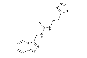 1-[2-(1H-imidazol-2-yl)ethyl]-3-([1,2,4]triazolo[4,3-a]pyridin-3-ylmethyl)urea