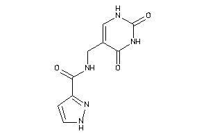 N-[(2,4-diketo-1H-pyrimidin-5-yl)methyl]-1H-pyrazole-3-carboxamide