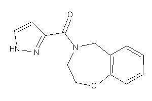 3,5-dihydro-2H-1,4-benzoxazepin-4-yl(1H-pyrazol-3-yl)methanone