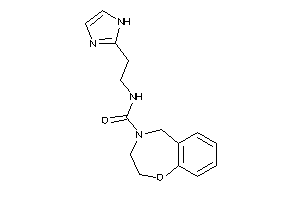 N-[2-(1H-imidazol-2-yl)ethyl]-3,5-dihydro-2H-1,4-benzoxazepine-4-carboxamide