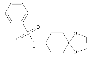 N-(1,4-dioxaspiro[4.5]decan-8-yl)benzenesulfonamide