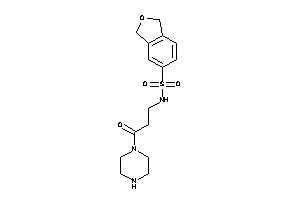 N-(3-keto-3-piperazino-propyl)phthalan-5-sulfonamide