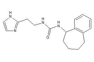 1-[2-(1H-imidazol-2-yl)ethyl]-3-(6,7,8,9-tetrahydro-5H-benzocyclohepten-9-yl)urea