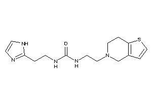 1-[2-(6,7-dihydro-4H-thieno[3,2-c]pyridin-5-yl)ethyl]-3-[2-(1H-imidazol-2-yl)ethyl]urea