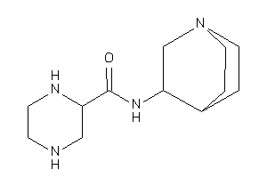 N-quinuclidin-3-ylpiperazine-2-carboxamide