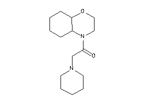 1-(2,3,4a,5,6,7,8,8a-octahydrobenzo[b][1,4]oxazin-4-yl)-2-piperidino-ethanone