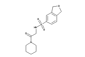 N-(2-keto-2-piperidino-ethyl)phthalan-5-sulfonamide