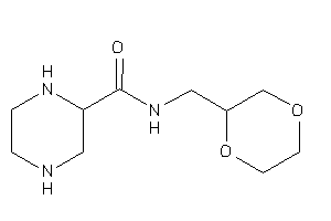 Image of N-(1,4-dioxan-2-ylmethyl)piperazine-2-carboxamide