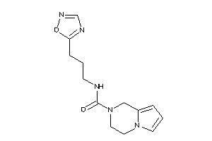 N-[3-(1,2,4-oxadiazol-5-yl)propyl]-3,4-dihydro-1H-pyrrolo[1,2-a]pyrazine-2-carboxamide