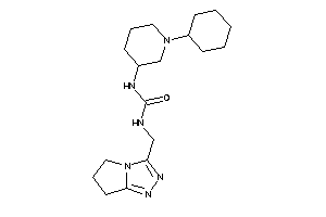 1-(1-cyclohexyl-3-piperidyl)-3-(6,7-dihydro-5H-pyrrolo[2,1-c][1,2,4]triazol-3-ylmethyl)urea