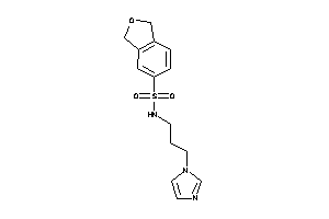 N-(3-imidazol-1-ylpropyl)phthalan-5-sulfonamide