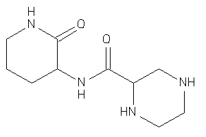 N-(2-keto-3-piperidyl)piperazine-2-carboxamide