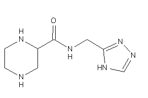 N-(4H-1,2,4-triazol-3-ylmethyl)piperazine-2-carboxamide