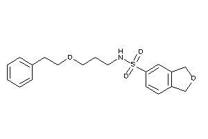 N-(3-phenethyloxypropyl)phthalan-5-sulfonamide