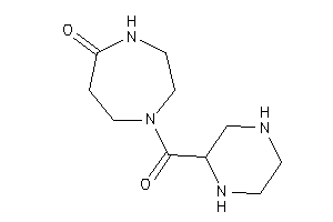 1-(piperazine-2-carbonyl)-1,4-diazepan-5-one
