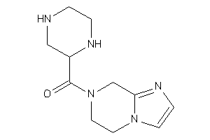 6,8-dihydro-5H-imidazo[1,2-a]pyrazin-7-yl(piperazin-2-yl)methanone