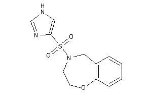 4-(1H-imidazol-4-ylsulfonyl)-3,5-dihydro-2H-1,4-benzoxazepine