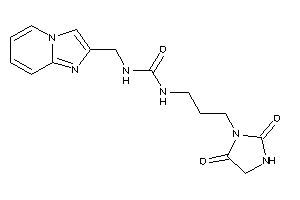 1-[3-(2,5-diketoimidazolidin-1-yl)propyl]-3-(imidazo[1,2-a]pyridin-2-ylmethyl)urea