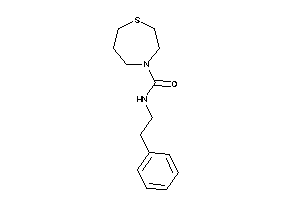 N-phenethyl-1,4-thiazepane-4-carboxamide