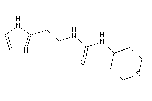 1-[2-(1H-imidazol-2-yl)ethyl]-3-tetrahydrothiopyran-4-yl-urea