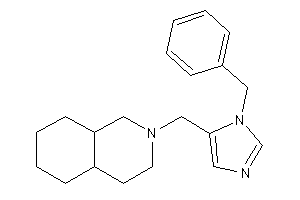 2-[(3-benzylimidazol-4-yl)methyl]-3,4,4a,5,6,7,8,8a-octahydro-1H-isoquinoline