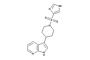 3-[1-(1H-imidazol-4-ylsulfonyl)-4-piperidyl]-1H-pyrrolo[2,3-b]pyridine