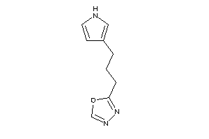 2-[3-(1H-pyrrol-3-yl)propyl]-1,3,4-oxadiazole