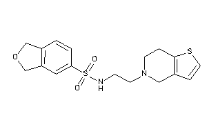 N-[2-(6,7-dihydro-4H-thieno[3,2-c]pyridin-5-yl)ethyl]phthalan-5-sulfonamide