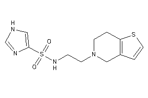 N-[2-(6,7-dihydro-4H-thieno[3,2-c]pyridin-5-yl)ethyl]-1H-imidazole-4-sulfonamide