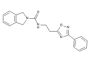 N-[2-(3-phenyl-1,2,4-oxadiazol-5-yl)ethyl]isoindoline-2-carboxamide