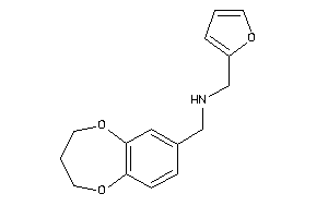 3,4-dihydro-2H-1,5-benzodioxepin-7-ylmethyl(2-furfuryl)amine