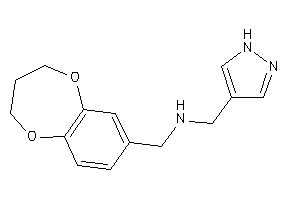 3,4-dihydro-2H-1,5-benzodioxepin-7-ylmethyl(1H-pyrazol-4-ylmethyl)amine