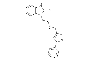 3-[2-[(1-phenylpyrazol-4-yl)methylamino]ethyl]oxindole