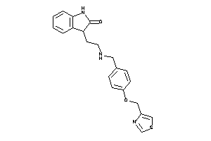 3-[2-[[4-(thiazol-4-ylmethoxy)benzyl]amino]ethyl]oxindole