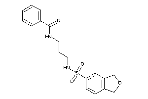 N-[3-(phthalan-5-ylsulfonylamino)propyl]benzamide