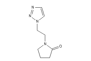 1-[2-(triazol-1-yl)ethyl]-2-pyrrolidone