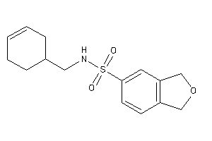 N-(cyclohex-3-en-1-ylmethyl)phthalan-5-sulfonamide