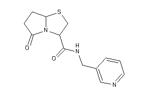 Image of 5-keto-N-(3-pyridylmethyl)-3,6,7,7a-tetrahydro-2H-pyrrolo[2,1-b]thiazole-3-carboxamide