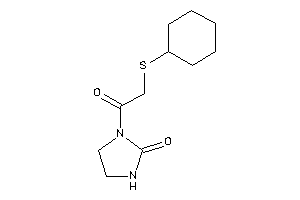 1-[2-(cyclohexylthio)acetyl]-2-imidazolidinone