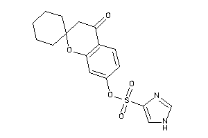 1H-imidazole-4-sulfonic Acid (4-ketospiro[chroman-2,1'-cyclohexane]-7-yl) Ester