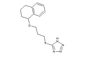 5-(3-tetralin-1-yloxypropylthio)-1H-tetrazole