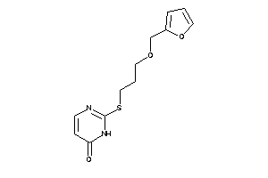 2-[3-(2-furfuryloxy)propylthio]-1H-pyrimidin-6-one