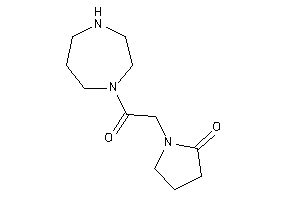 1-[2-(1,4-diazepan-1-yl)-2-keto-ethyl]-2-pyrrolidone