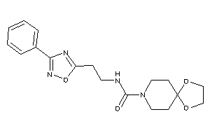 N-[2-(3-phenyl-1,2,4-oxadiazol-5-yl)ethyl]-1,4-dioxa-8-azaspiro[4.5]decane-8-carboxamide