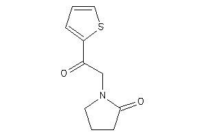 1-[2-keto-2-(2-thienyl)ethyl]-2-pyrrolidone