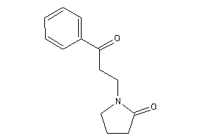 1-(3-keto-3-phenyl-propyl)-2-pyrrolidone