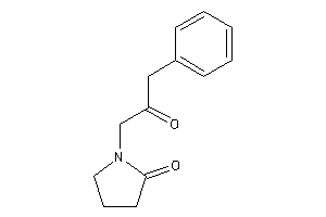 1-(2-keto-3-phenyl-propyl)-2-pyrrolidone