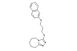 3-[3-(2-naphthoxy)propylthio]-6,7,8,9-tetrahydro-5H-[1,2,4]triazolo[4,3-a]azepine