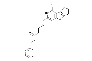 3-[(ketoBLAHyl)methylthio]-N-(2-pyridylmethyl)propionamide