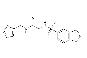 N-(2-furfuryl)-2-(phthalan-5-ylsulfonylamino)acetamide